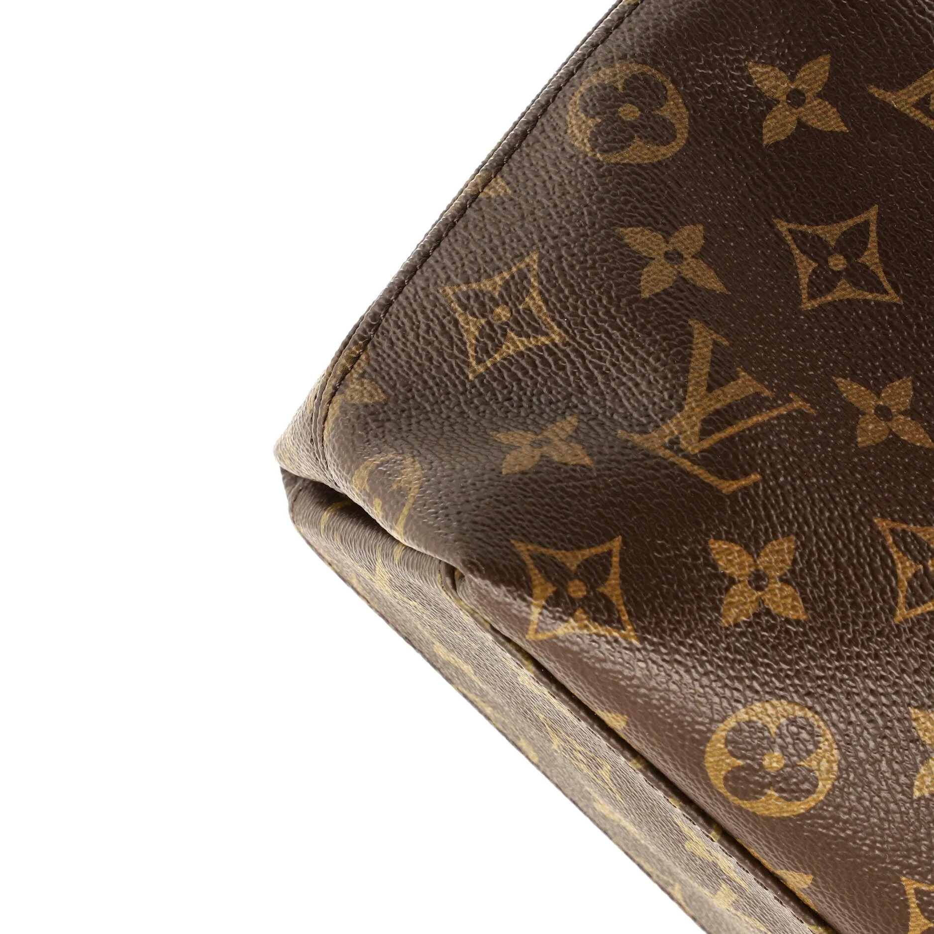 Designer Tuileries Besace Bag Monogram Canvas with Leather