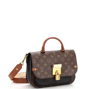 Designer Vaugirard Handbag Monogram Canvas with Leather