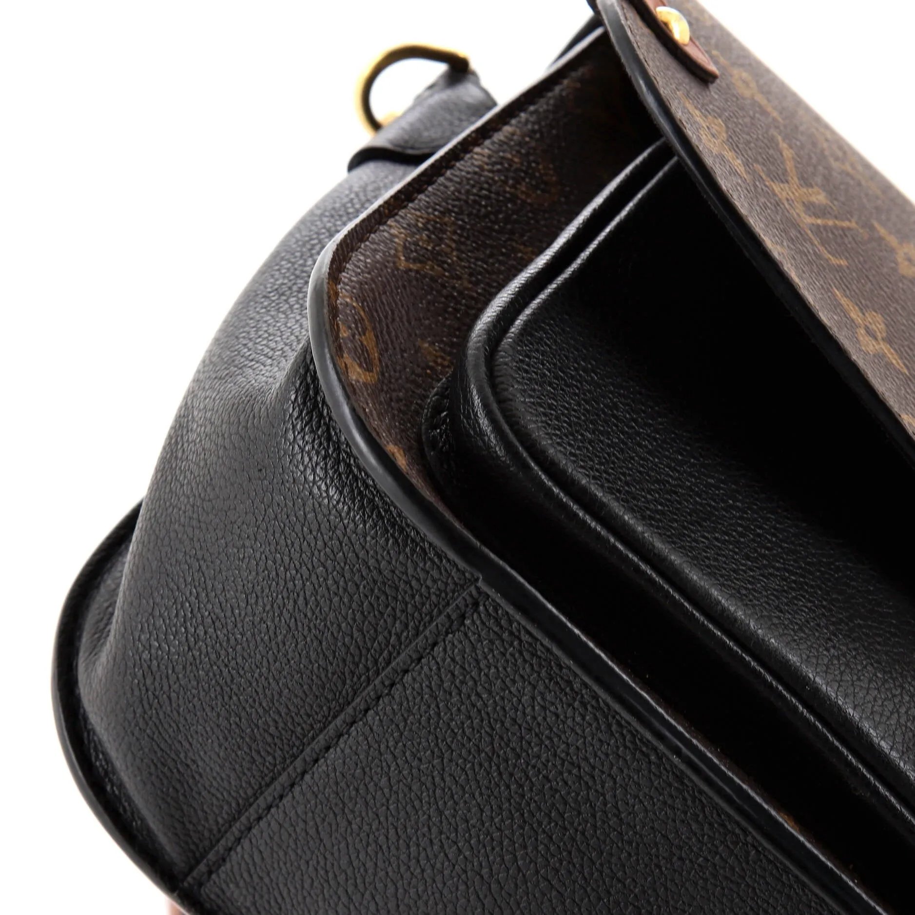 Designer Vaugirard Handbag Monogram Canvas with Leather