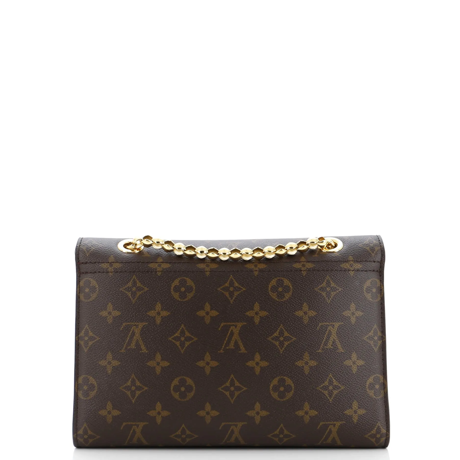 Designer Victoire Handbag Monogram Canvas and Leather