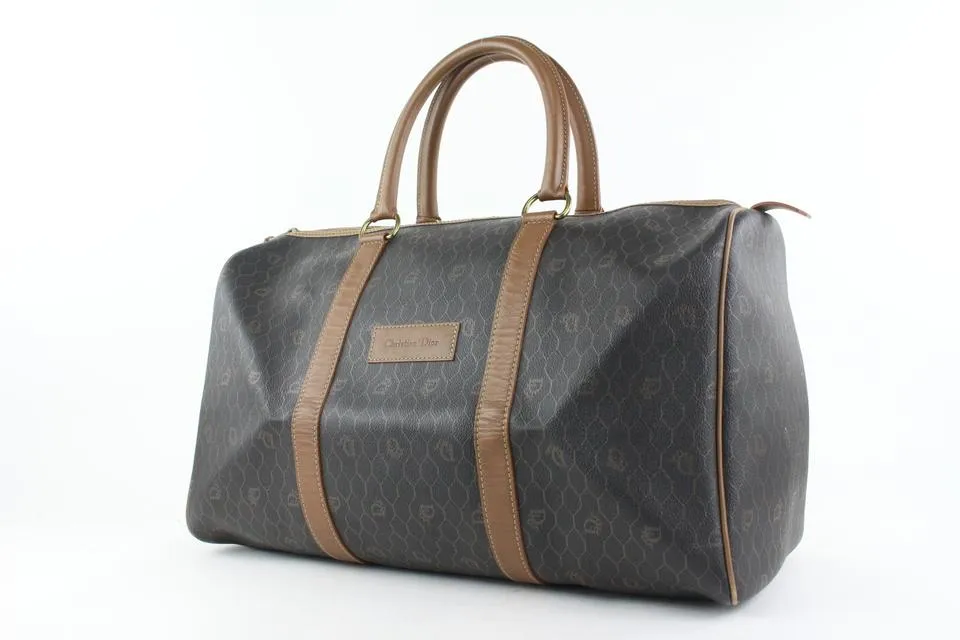 Dior Black Monogram Trotter Boston Duffle Bag 498da68
