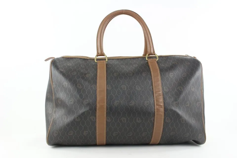 Dior Black Monogram Trotter Boston Duffle Bag 498da68