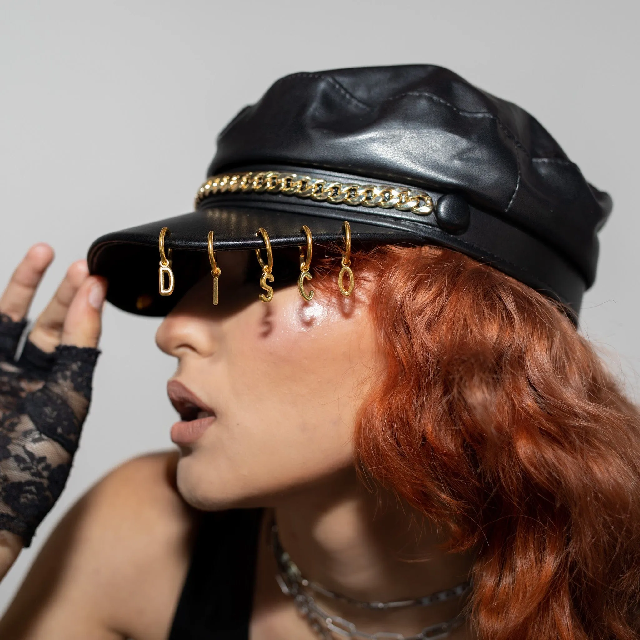 D.I.S.C.O Gold Fisherman Cap