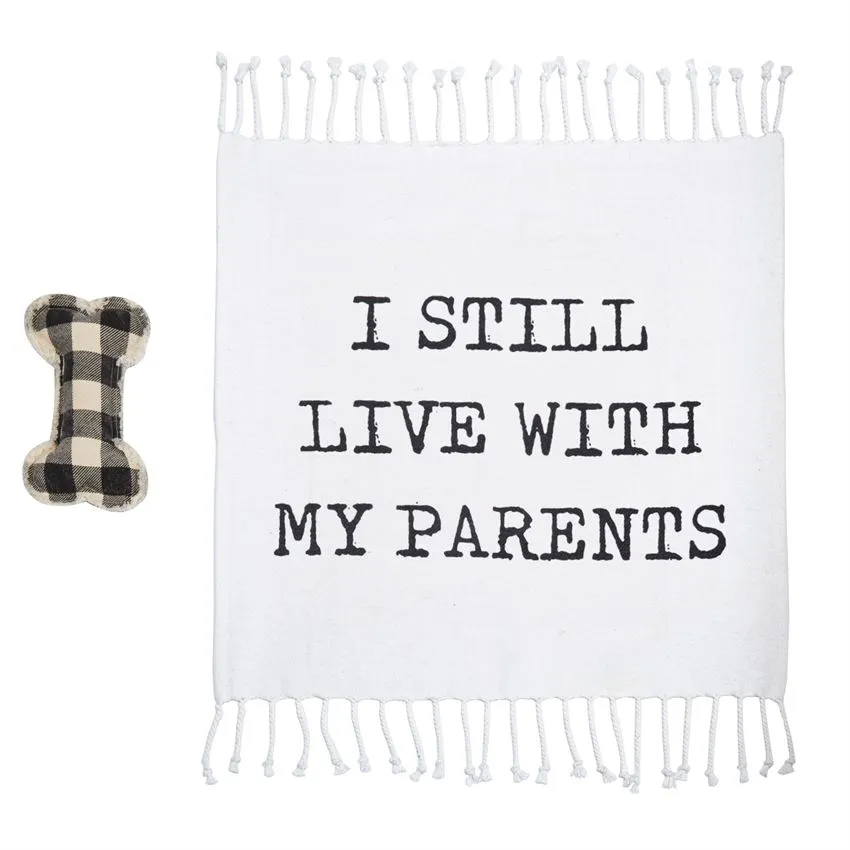 Dog Blanket & Toy Set