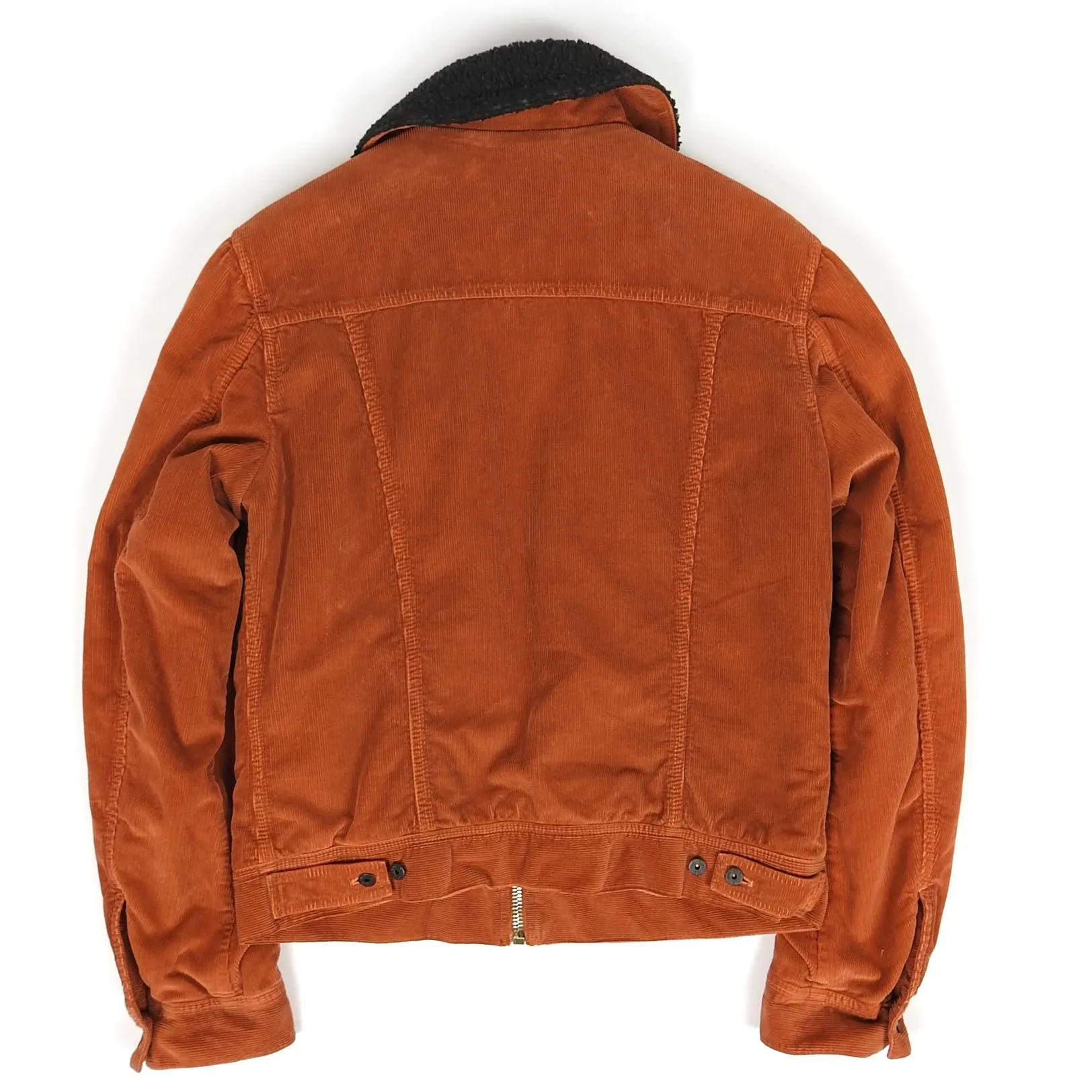 Dolce & Gabbana Corduroy Sherpa Trucker Jacket Size 48
