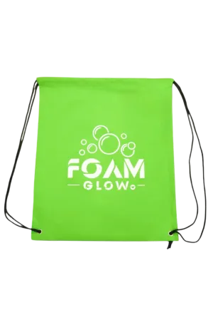 Drawstring Tote Bag (Foam Glow)