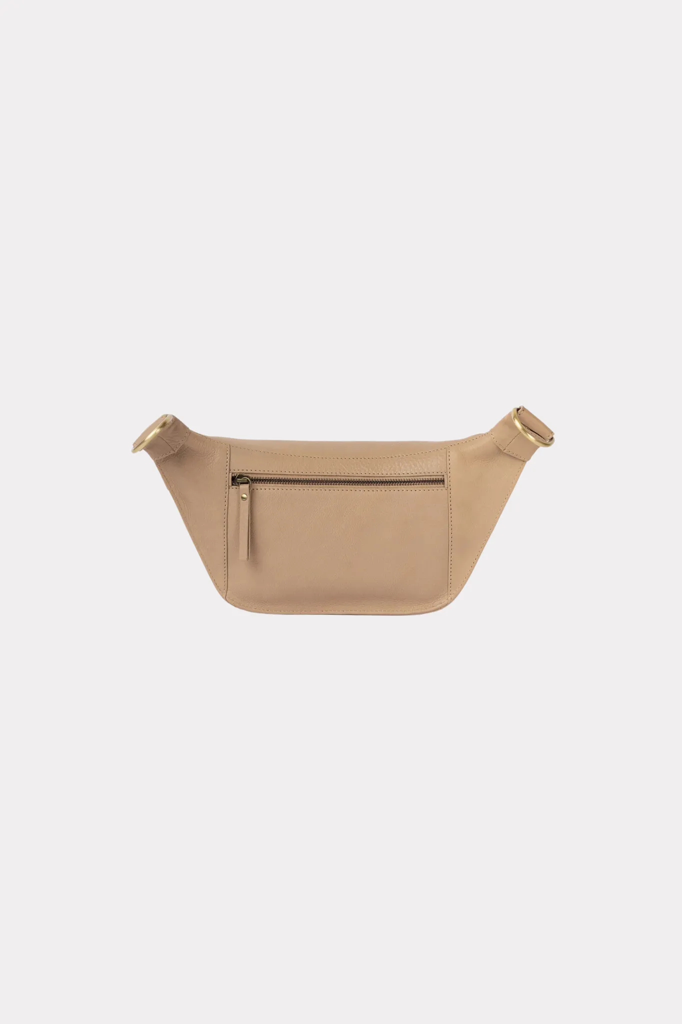 DREW BUM BAG - SAND SOFT GRAIN LEATHER