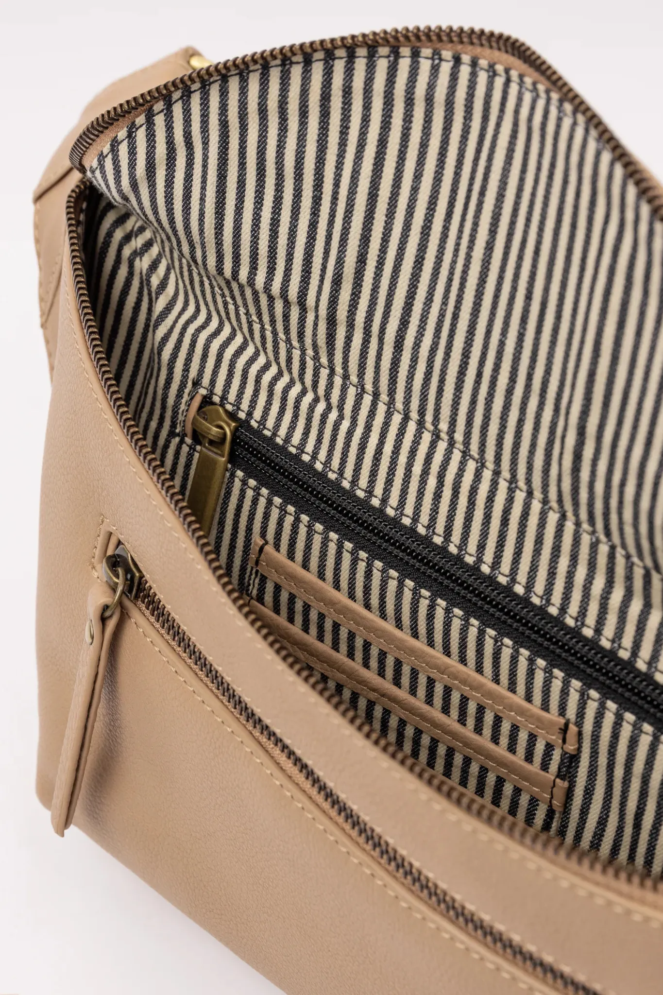 DREW BUM BAG - SAND SOFT GRAIN LEATHER