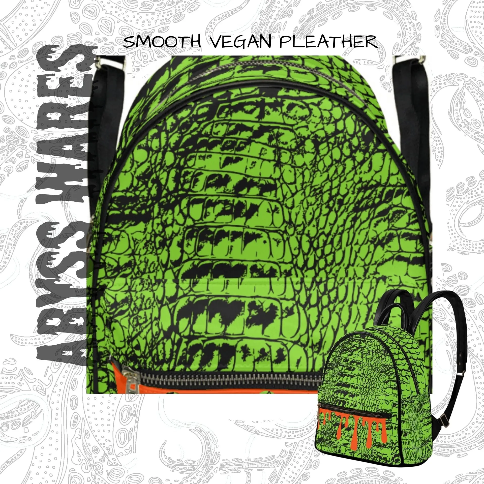 Drippy Lizardfolk Mini Backpack