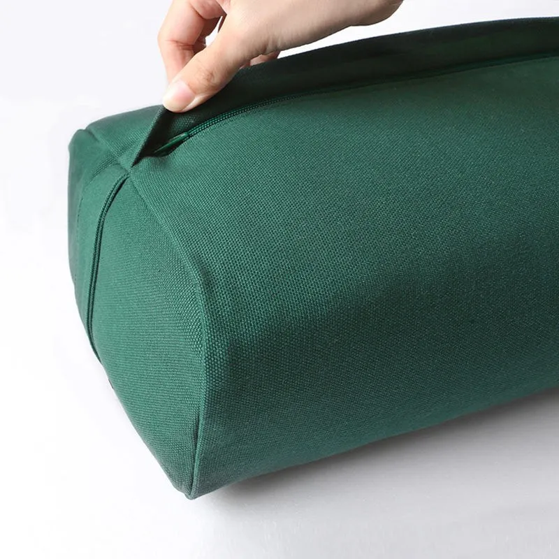 easyoga Dual Handle Yoga Bolster - G04 Mulberry Leaves Green