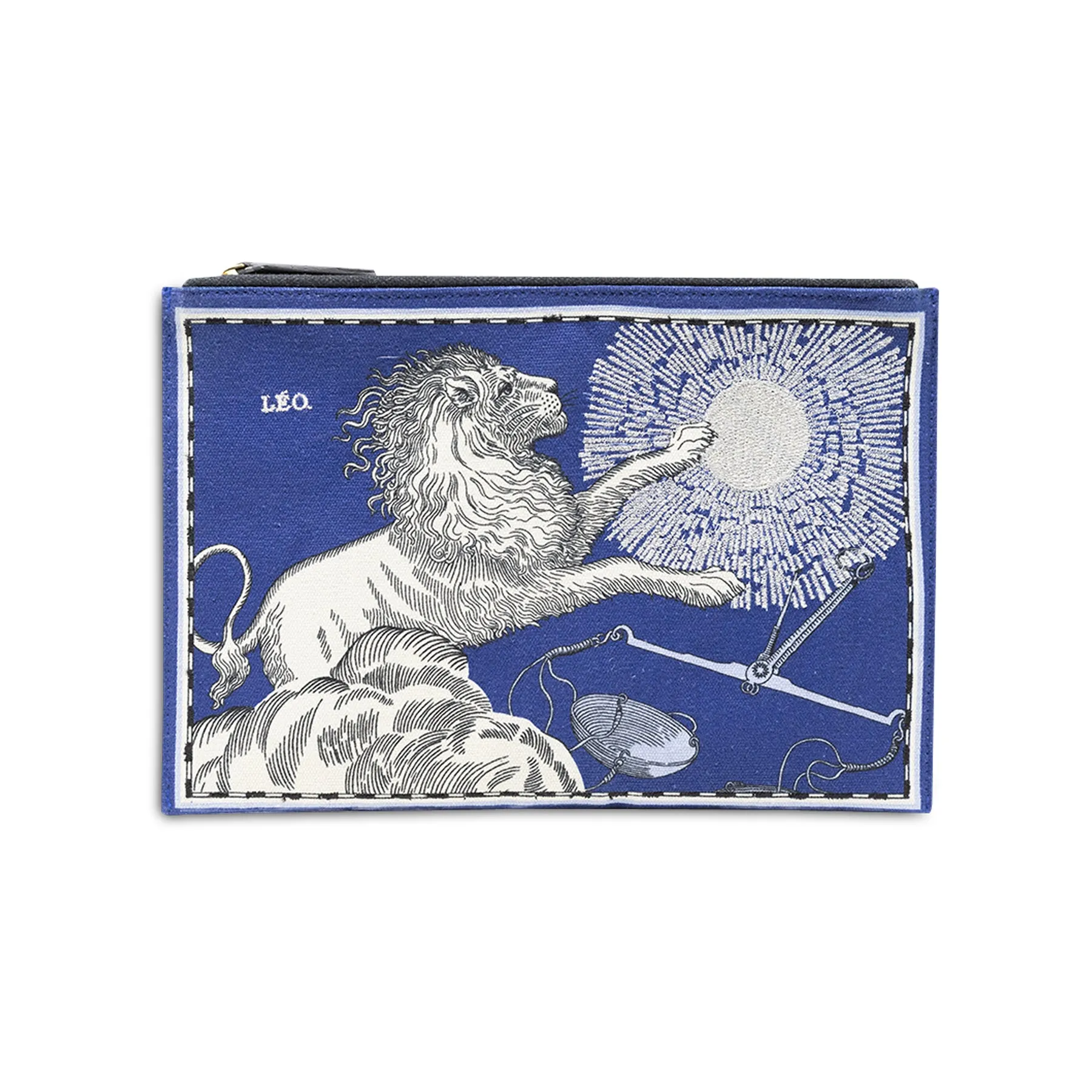 Embroidered Pouch, Astro Leo #6
