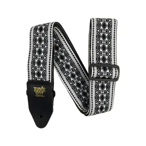 Ernie Ball Jacquard Guitar Strap, Beatnik Black