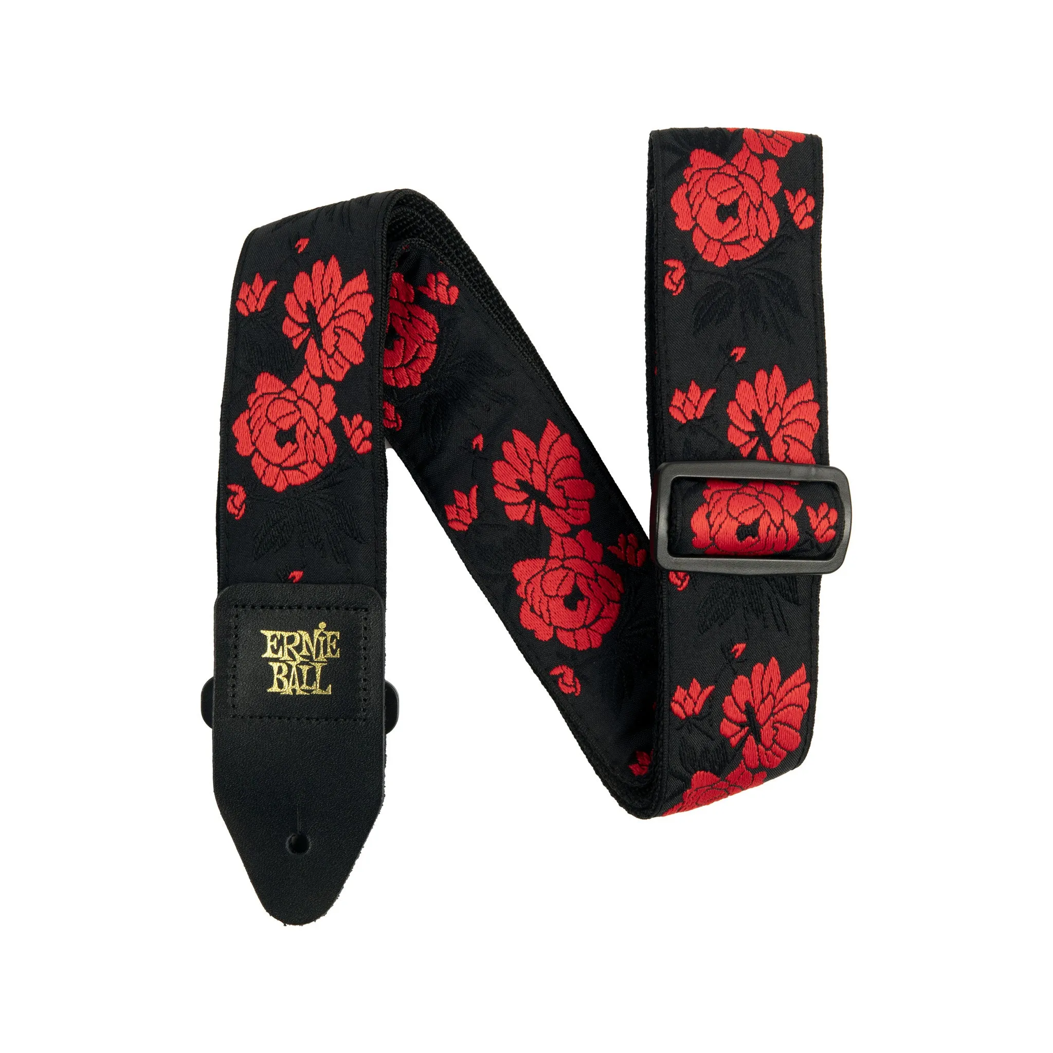 Ernie Ball Jacquard Guitar Strap, Tango Rose