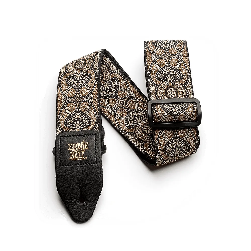 Ernie Ball P04163 Black & Gold Paisley