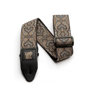 Ernie Ball P04163 Black & Gold Paisley