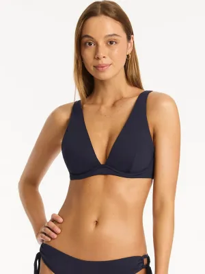 Essentials Longline Top in Night Sky