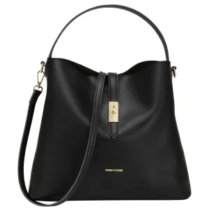 Every Other Soft Shoulder Bag With Clasp Fastening