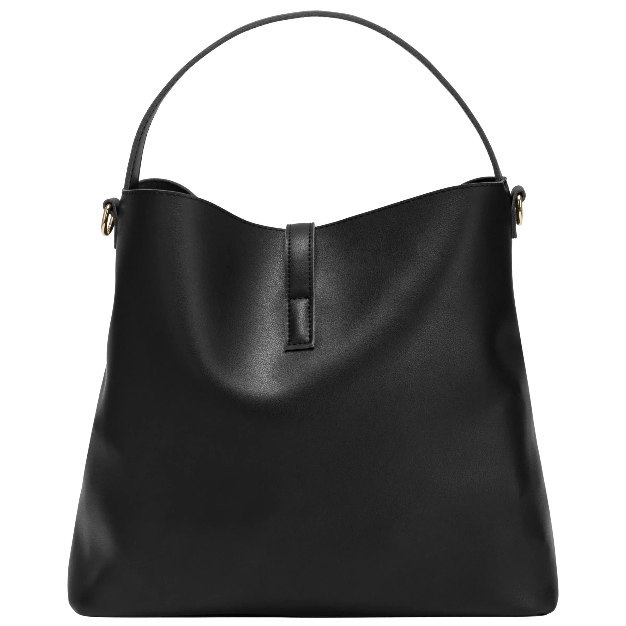 Every Other Soft Shoulder Bag With Clasp Fastening