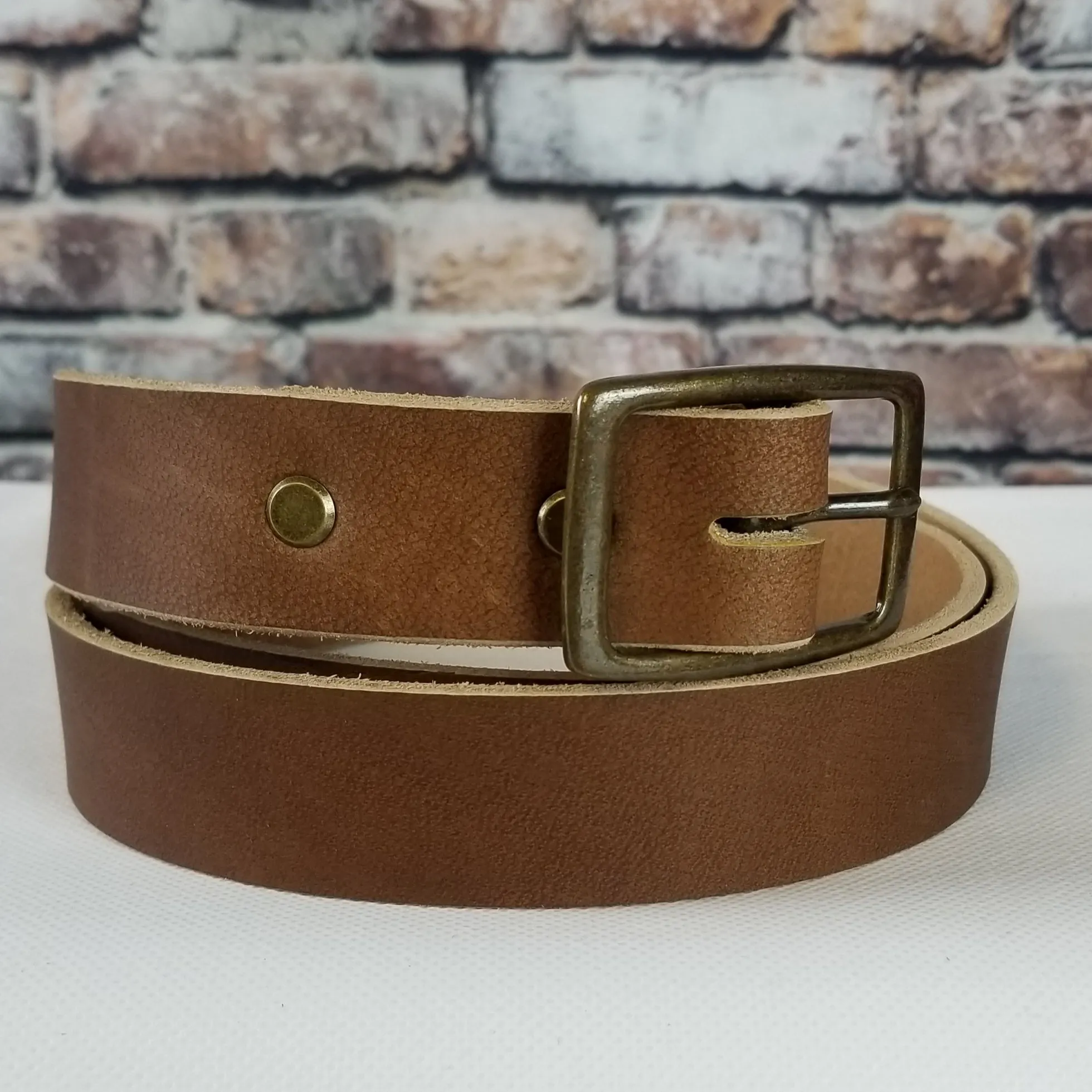 Everyday Leather Belt | Medium Brown
