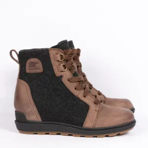 EVIE II NW LACE - TOBACCO - LEATHER/FELT