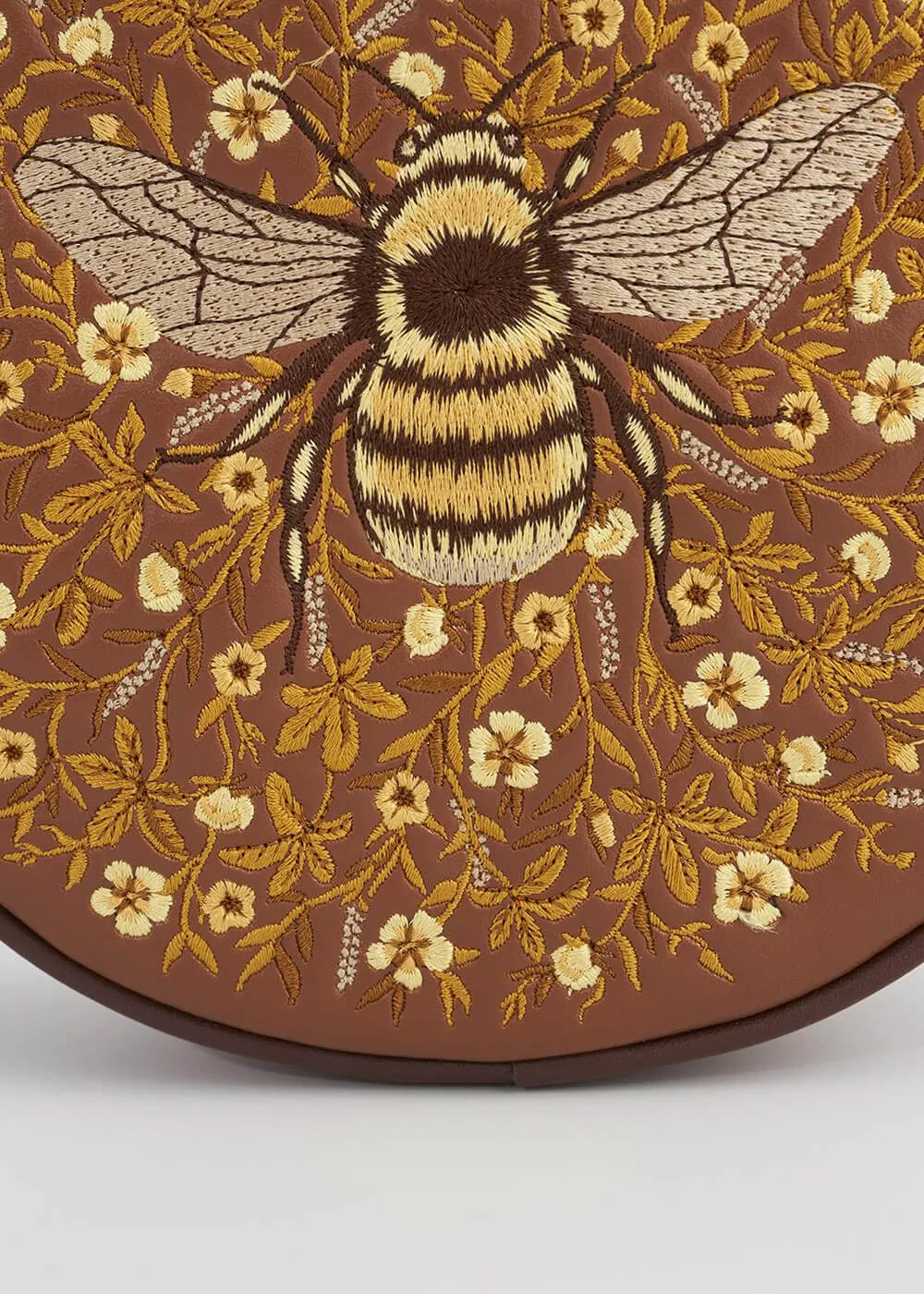 Fable England Bumble Circle Bag Brown