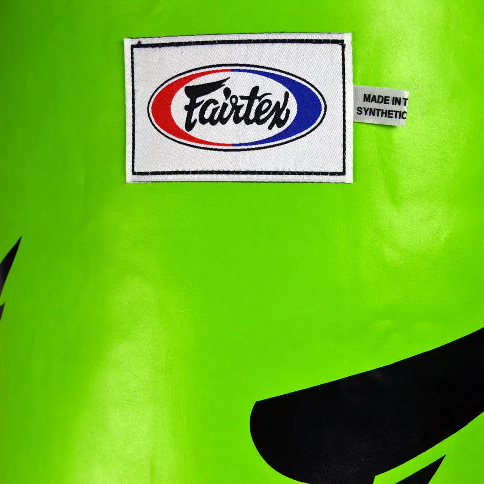 Fairtex HB6 6ft Muaythai Banana Bag Lime Green (FILLED)