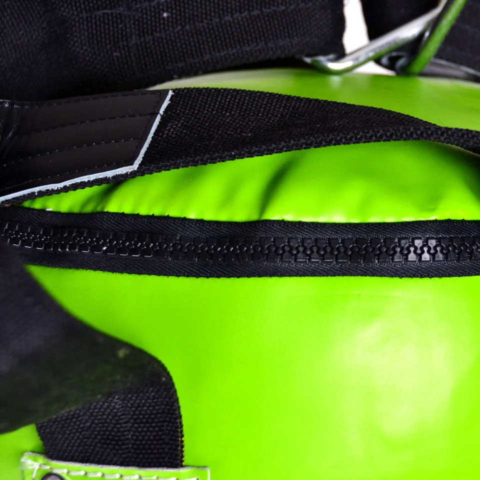 Fairtex HB6 6ft Muaythai Banana Bag Lime Green (FILLED)