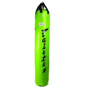 Fairtex HB6 6ft Muaythai Banana Bag Lime Green (FILLED)