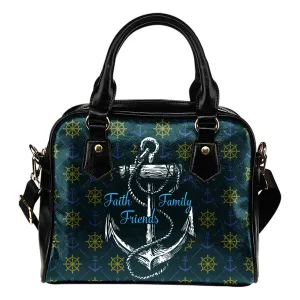 FAITH FAMILY FRIENDS HANDBAG