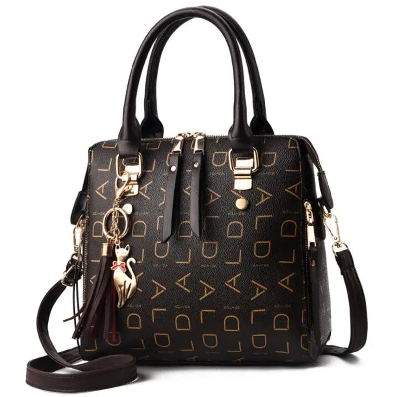 Fashion English Letter Handbag