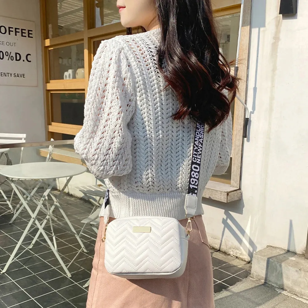 Fashion Wave Pattern Women Shoulder Bag