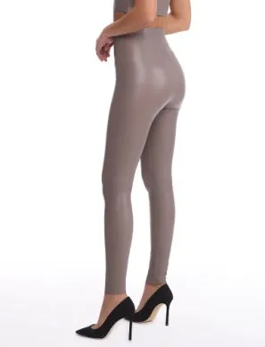 FAUX LEATHER LEGGING ASH