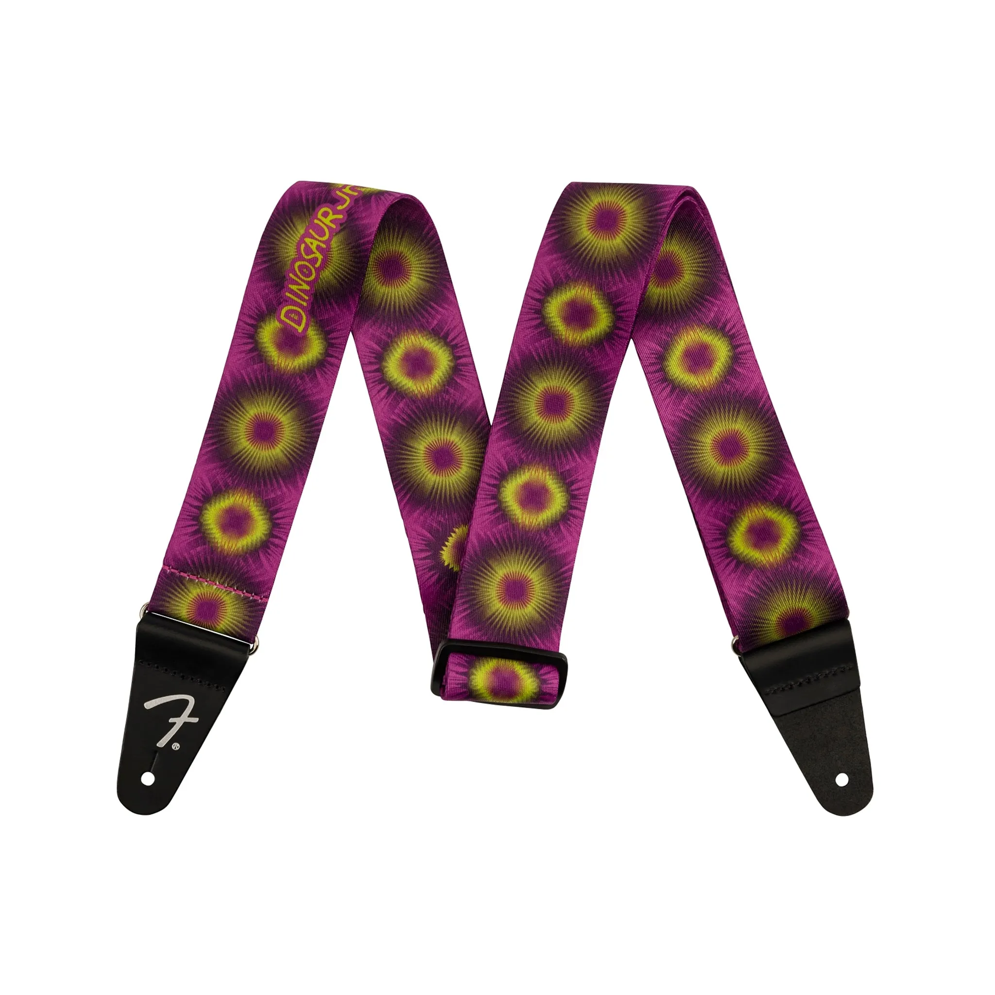Fender J Mascis Guitar Strap, Yellow Burst
