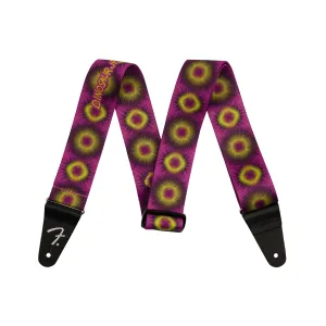 Fender J Mascis Guitar Strap, Yellow Burst