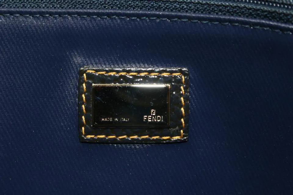 Fendi Brown Monogram FF Zucca Roll Tote Shopper Upcycle Ready 60f325s