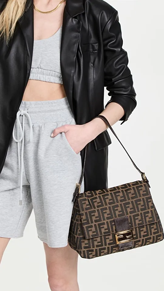 FENDI MAMA ZUCCA BAGUETTE BAG