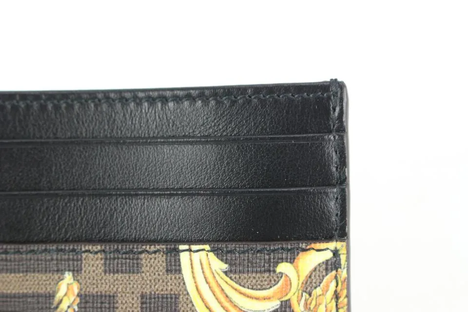 Fendi x Versace Fendace Card Holder Wallet Case 91v516s
