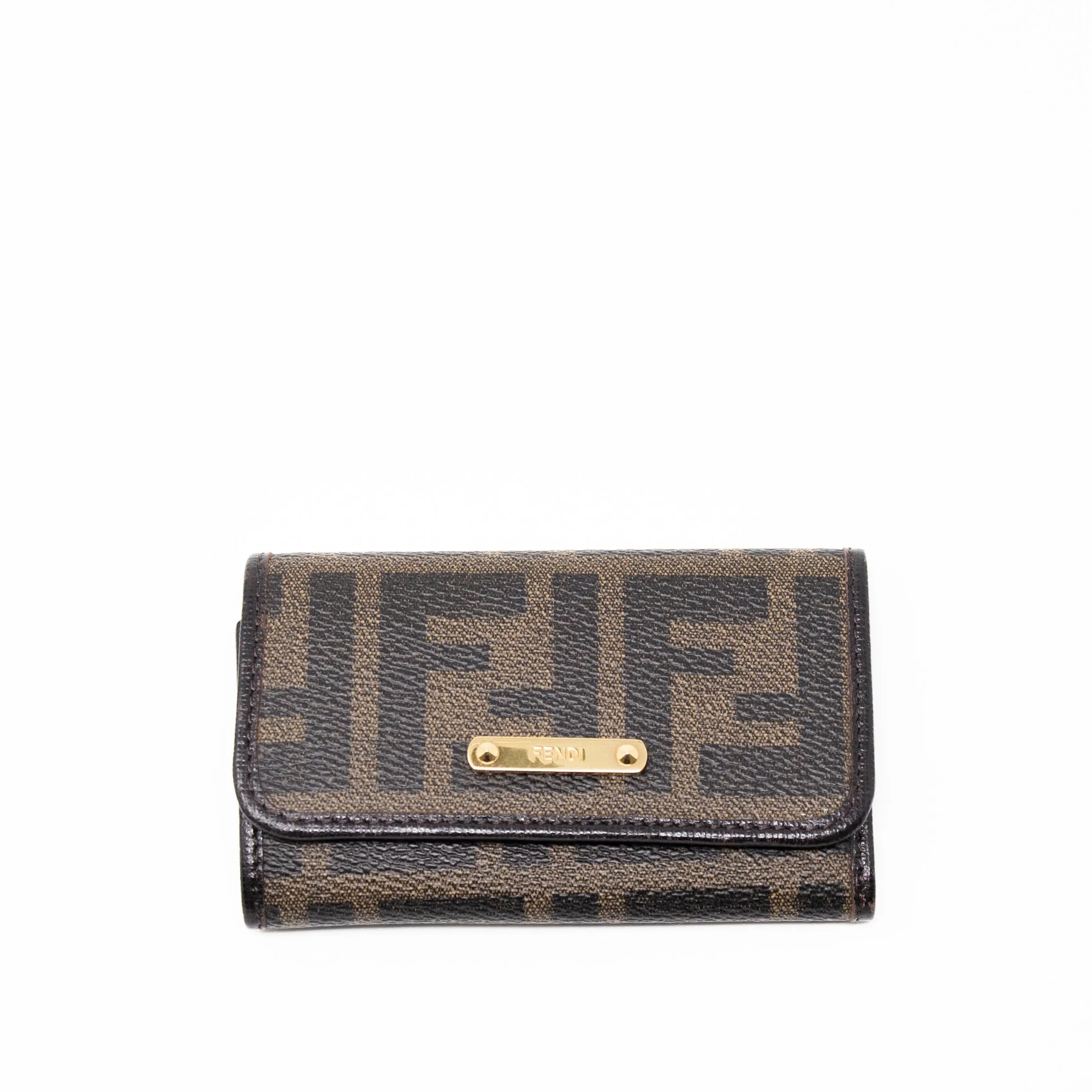 Fendi Zucca 6 Key Pouch