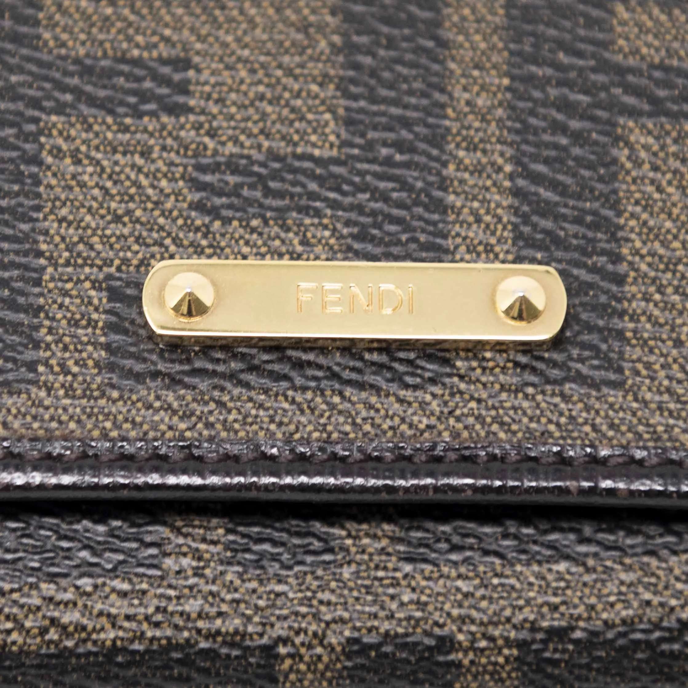 Fendi Zucca 6 Key Pouch