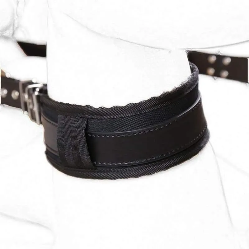 Fetish Open Leg Bondage PU Leather Neck-Legs Straps Bed Harness ST8
