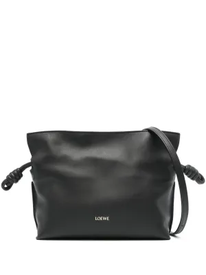 Flamenco mini leather clutch