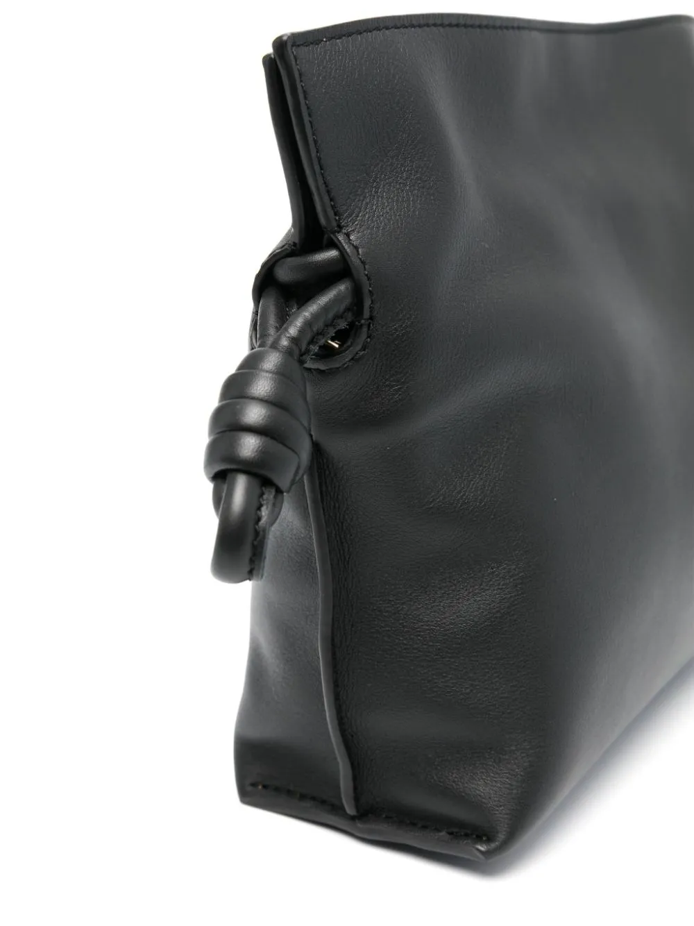 Flamenco mini leather clutch