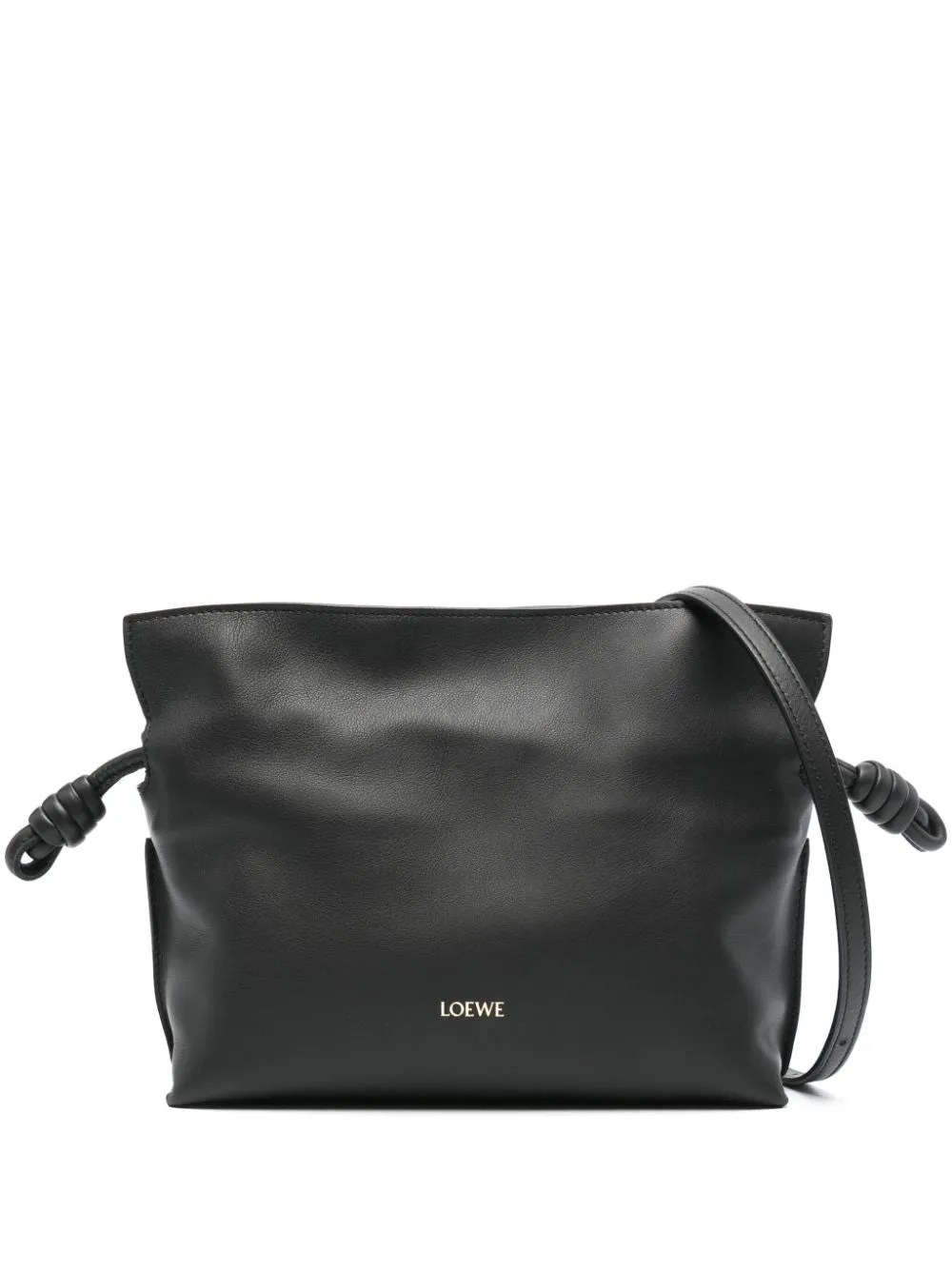 Flamenco mini leather clutch