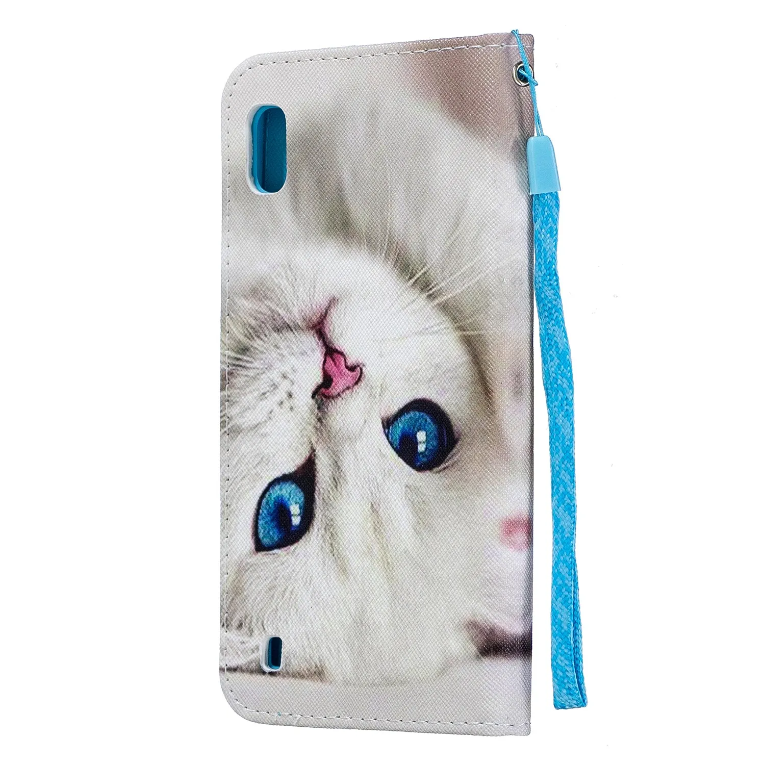 For Samsung A10/A20/A30 Smartphone Case PU Leather Wallet Design Cellphone Cover with Card Holder Stand Available Magic butterfly