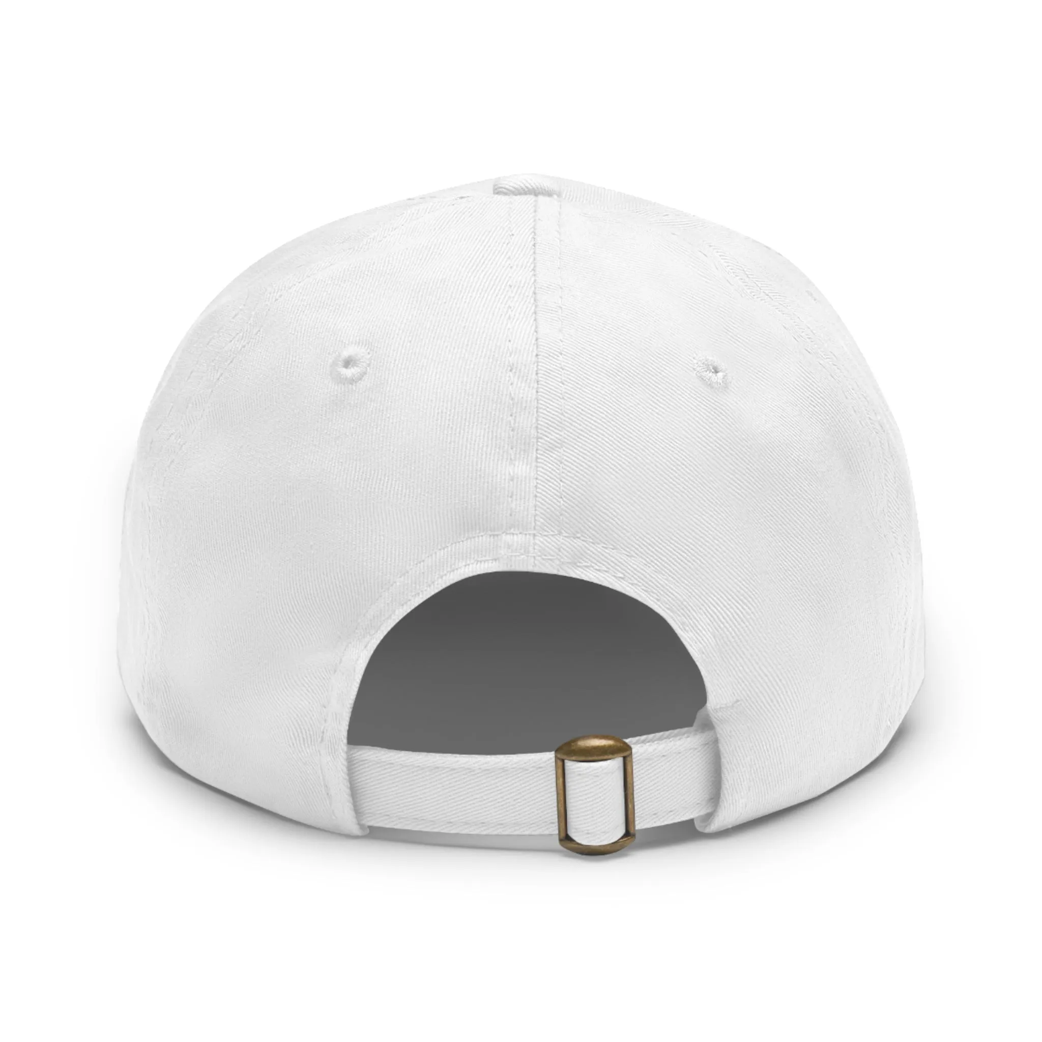 Fuck The New World Order Graphic Round PU Leather Patch Baseball Cap