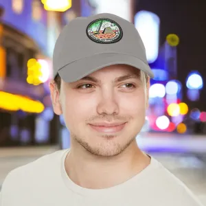 Fuck The New World Order Graphic Round PU Leather Patch Baseball Cap