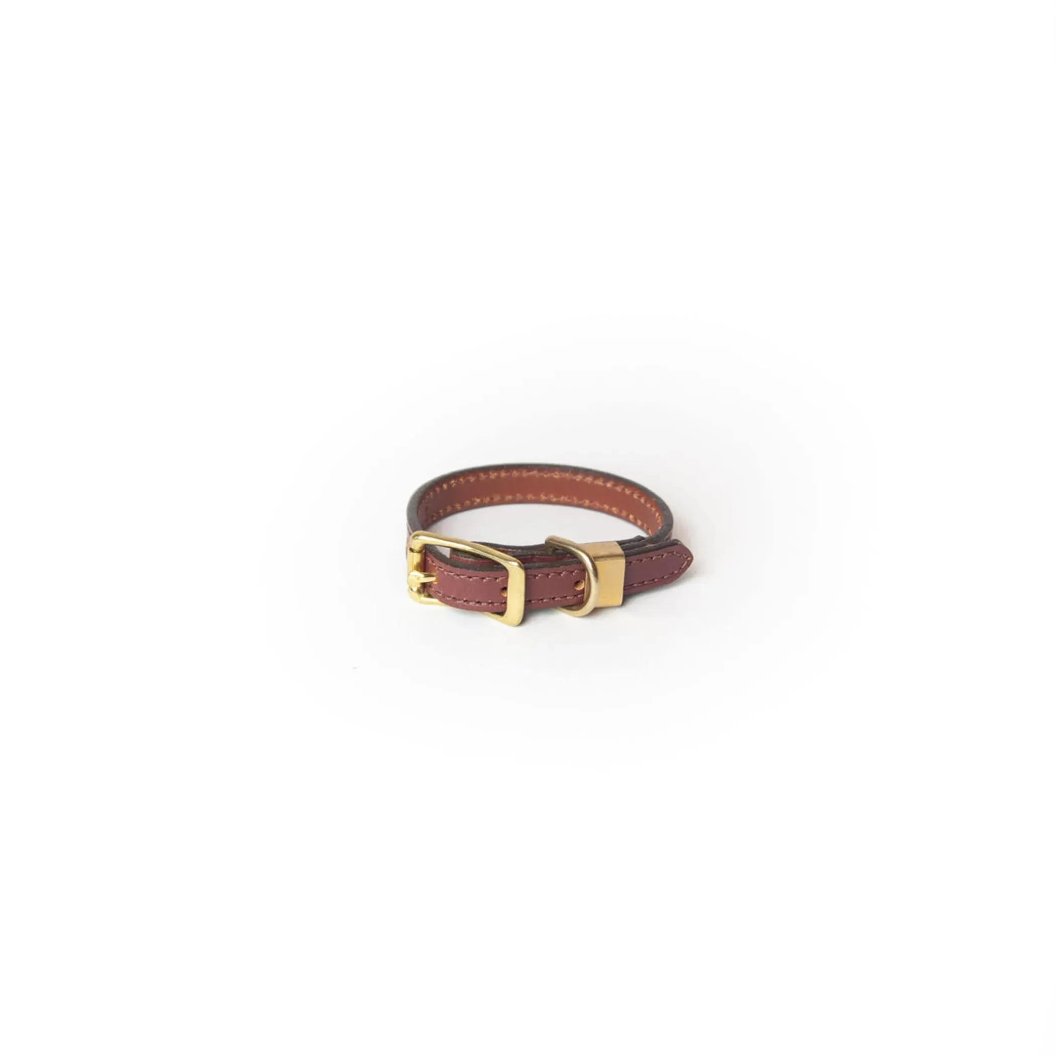 Full Grain Leather Dog Collar