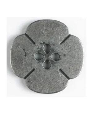 FULL METAL BUTTON FLOWER - 20MM