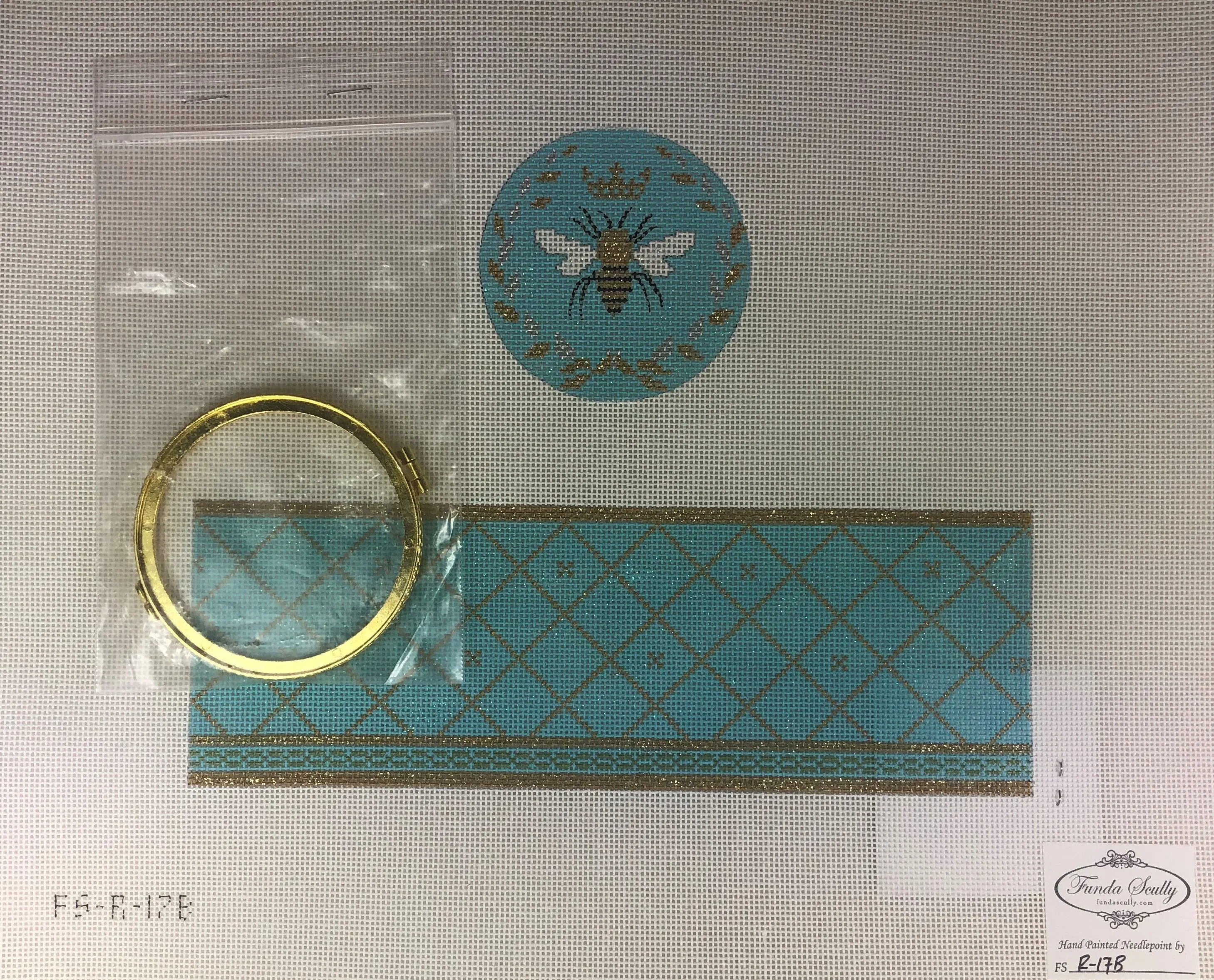 Funda Scully FS-R-17B Bee Blue Hinged Box