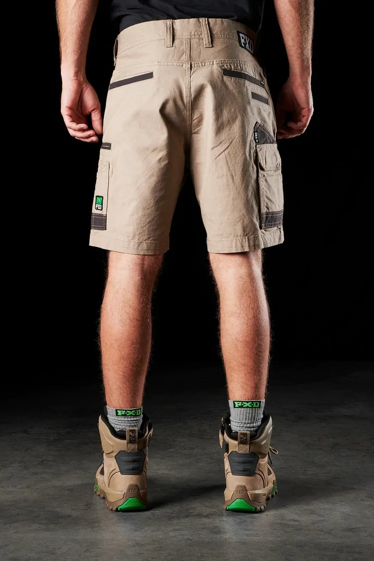 FXD Stretch Heavy Duty Work Short – Navy | Khaki